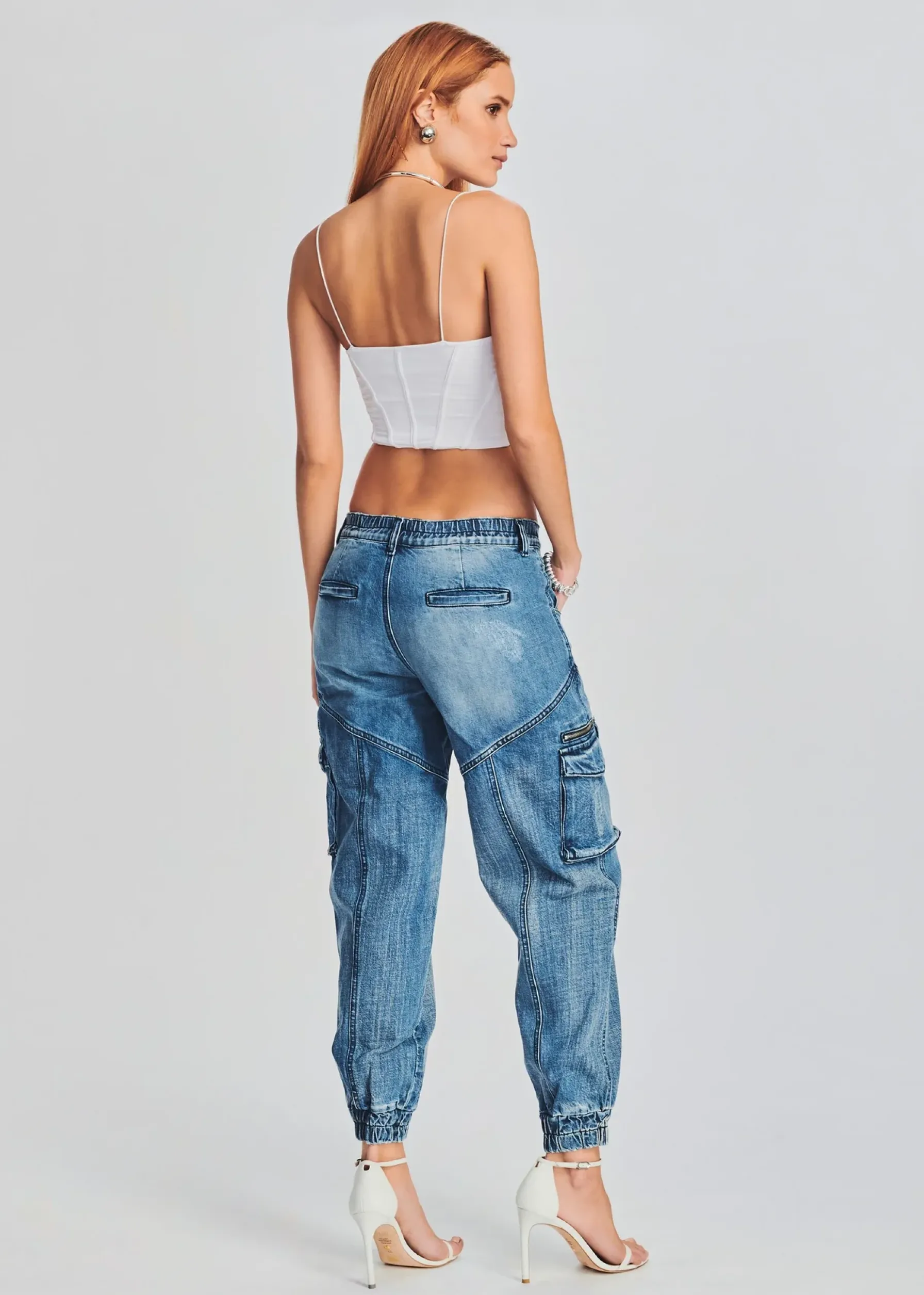 Retrofete Everette Cargo Pant Sea Flash Sale