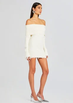 Retrofete Everleigh Dress Winter White Hot