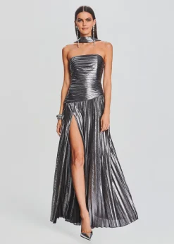 Retrofete Faye Dress Gunmetal Outlet