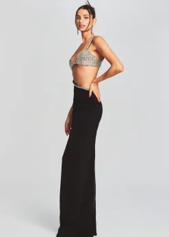 Retrofete Fernanda Dress Black/Silver Outlet