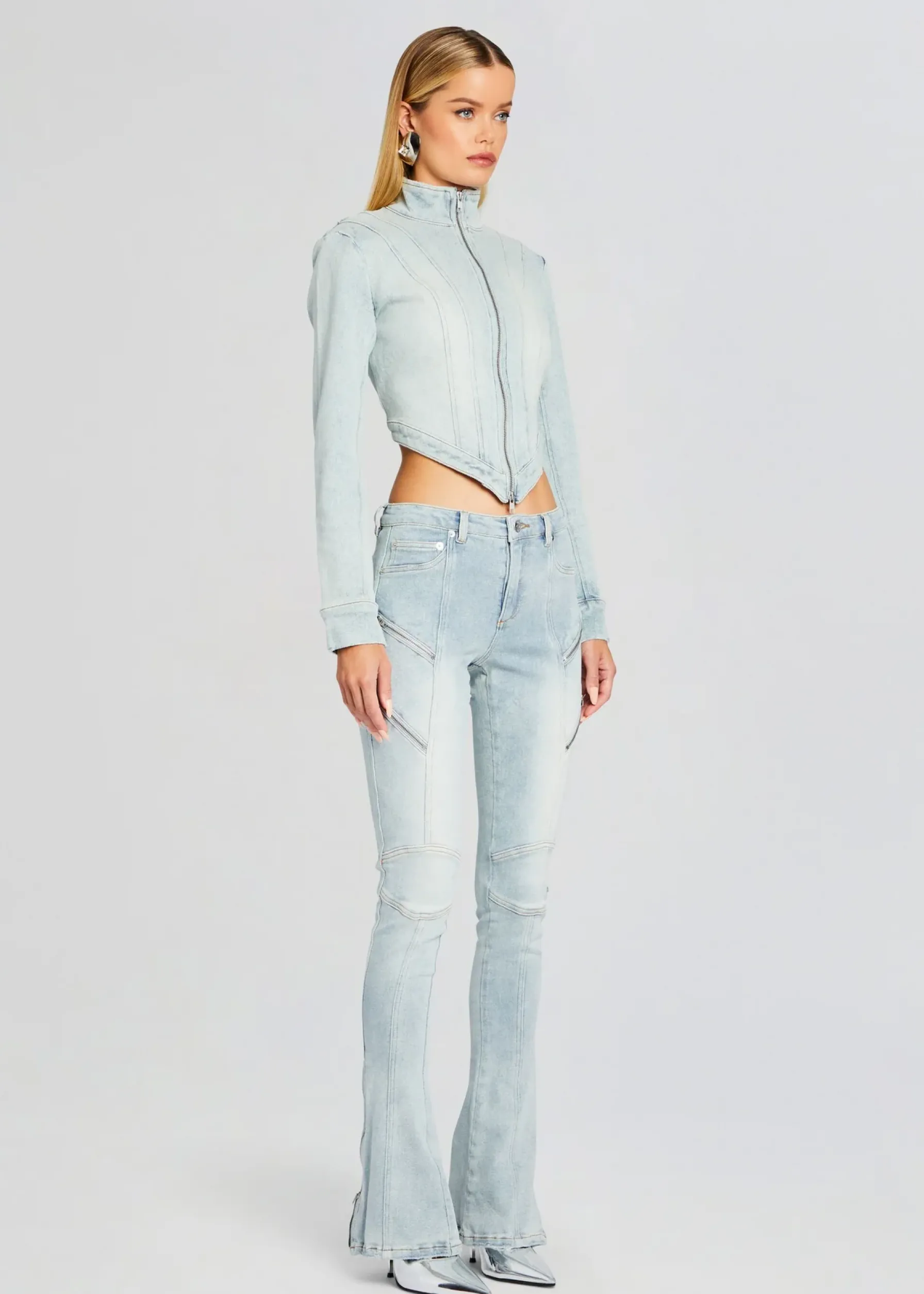 Retrofete Ferris Zipper Jean Skylight Cheap