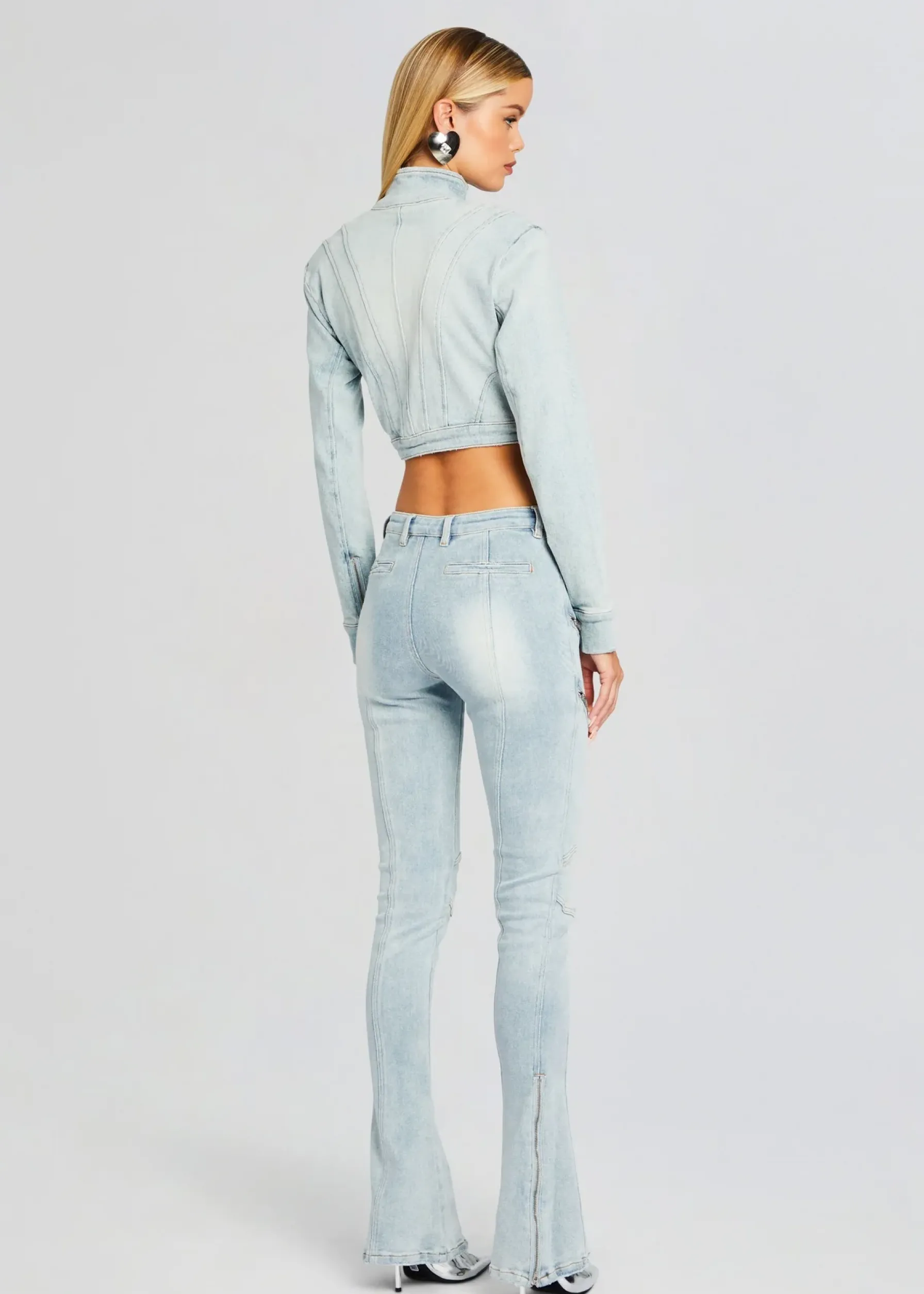 Retrofete Ferris Zipper Jean Skylight Cheap