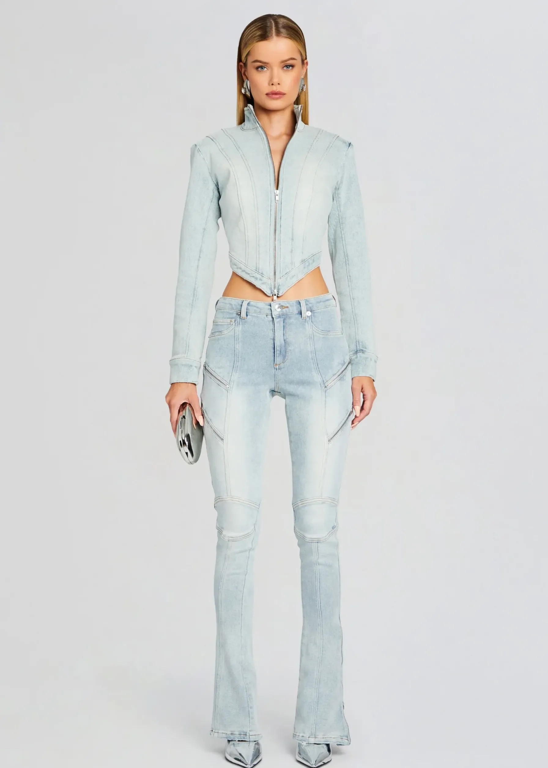 Retrofete Ferris Zipper Jean Skylight Best Sale