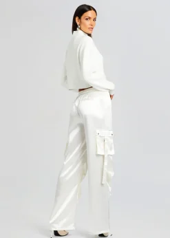 Retrofete Finley Cargo Pant Winter White Cheap