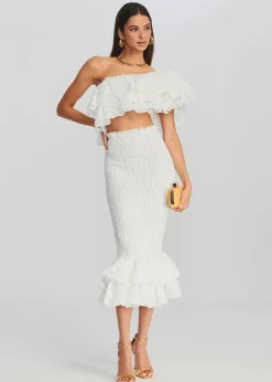 Retrofete Flamingo Top White Flash Sale
