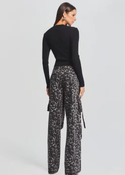 Retrofete Geo Rib Knit Bodysuit Black Best Sale