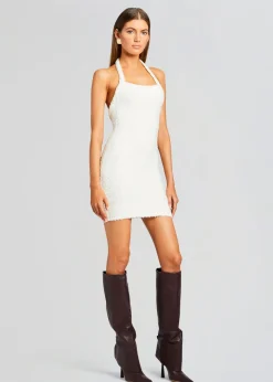 Retrofete Georgiana Boucle Dress Winter White Online