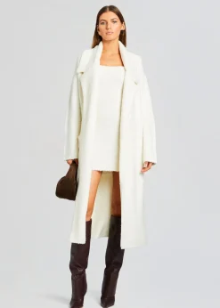 Retrofete Georgiana Boucle Dress Winter White Online