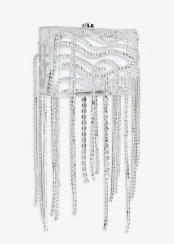 Retrofete Georgina Crystal Bag Clear/Silver Best Sale
