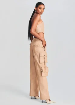 Retrofete Honey Leather Pant Tannin Best