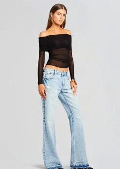 Retrofete Idalia Top Black Discount