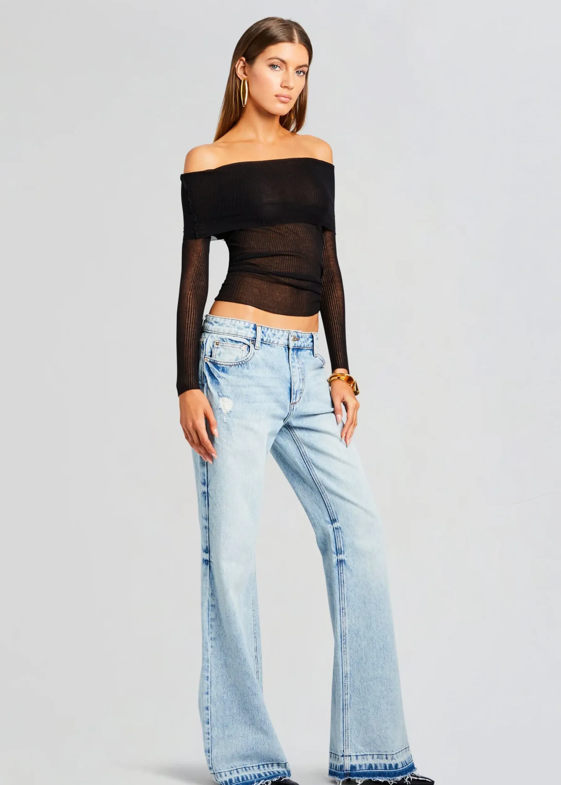 Retrofete Idalia Top Black Discount