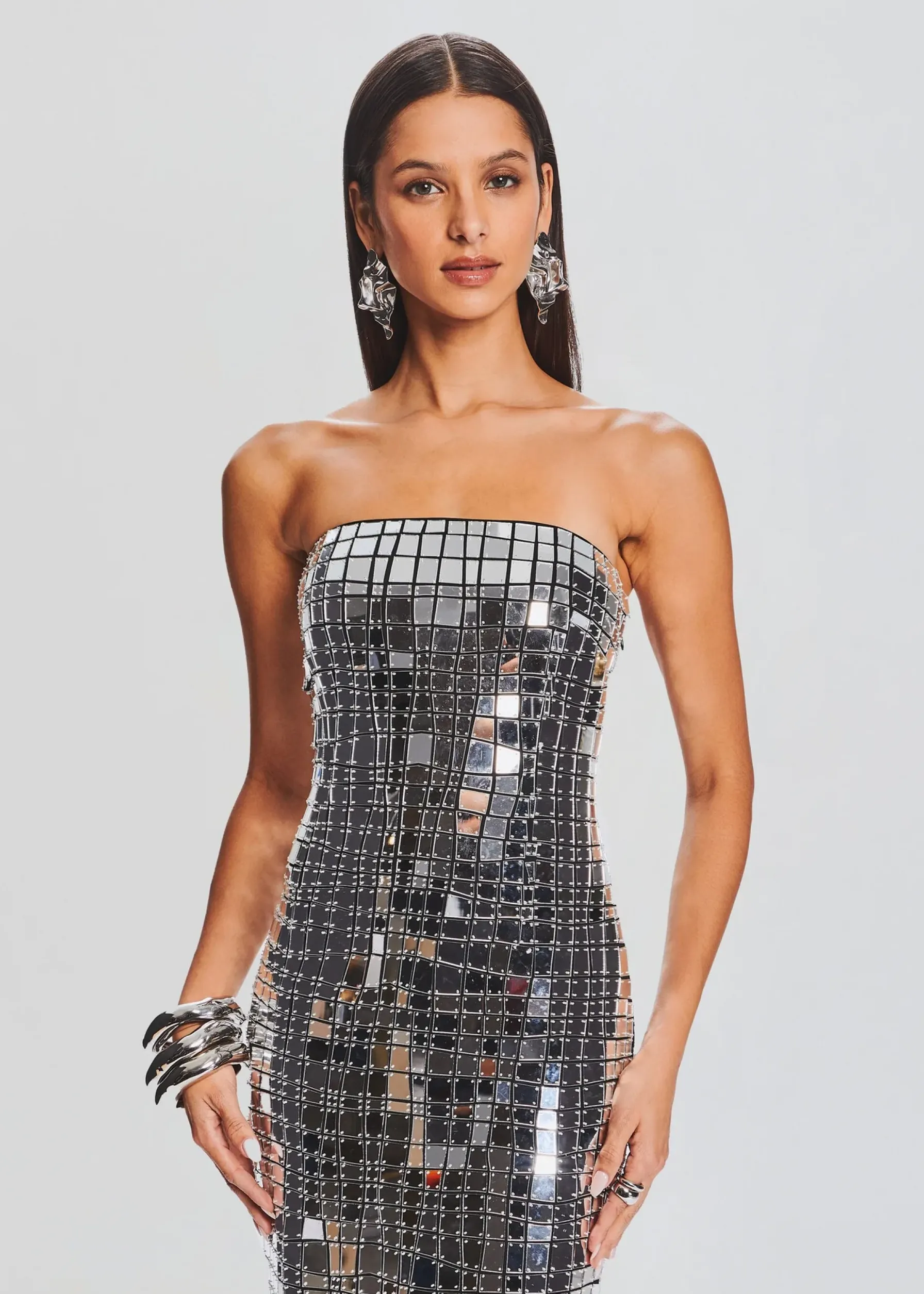 Retrofete Imani Dress Black/Silver Online