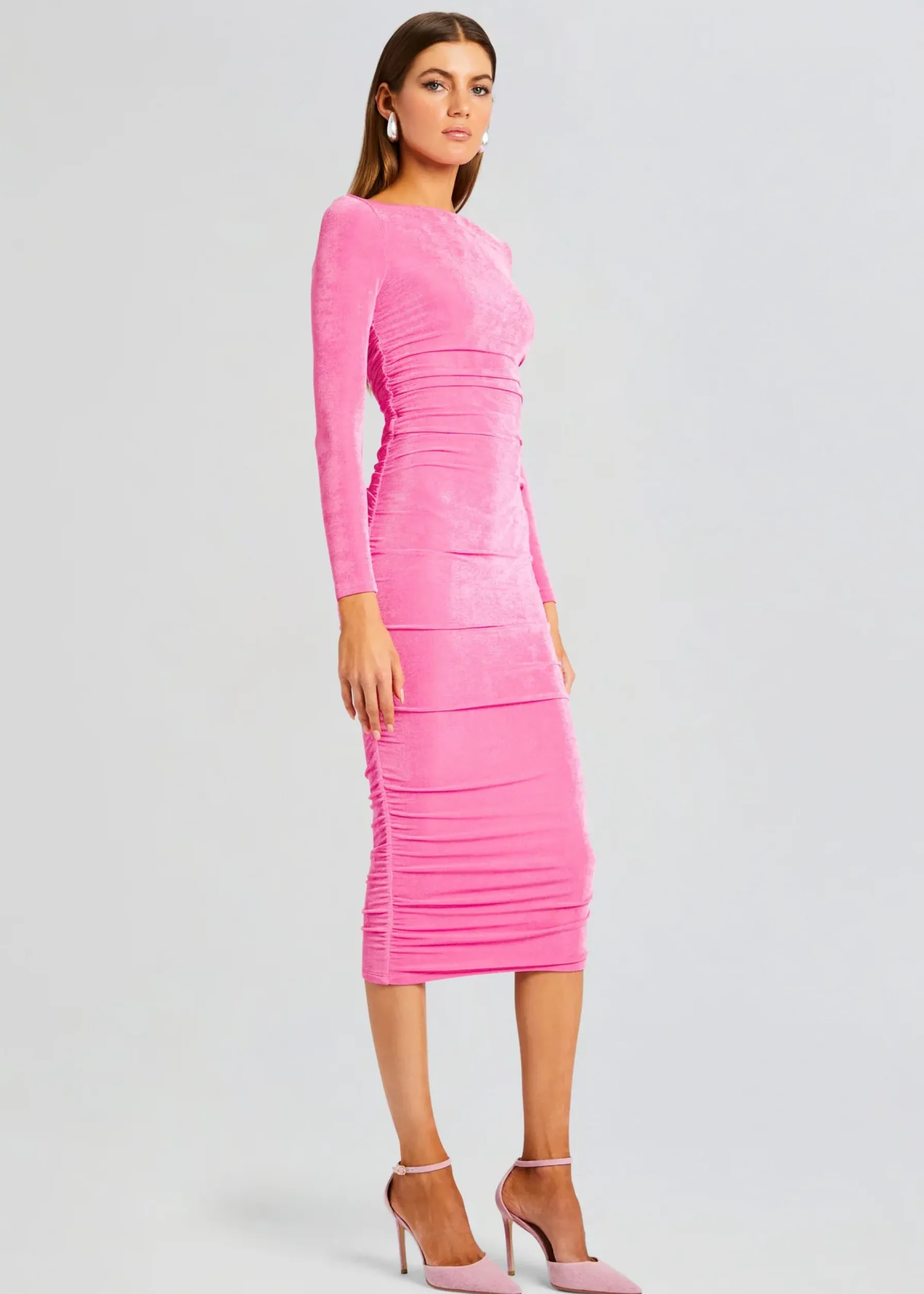 Retrofete Imogen Dress Malibu Pink Discount