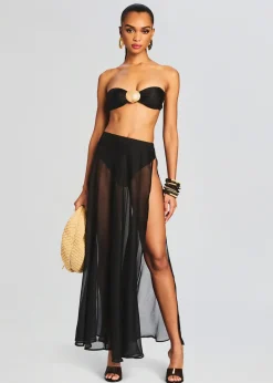 Retrofete Ines Bikini Top Black Clearance