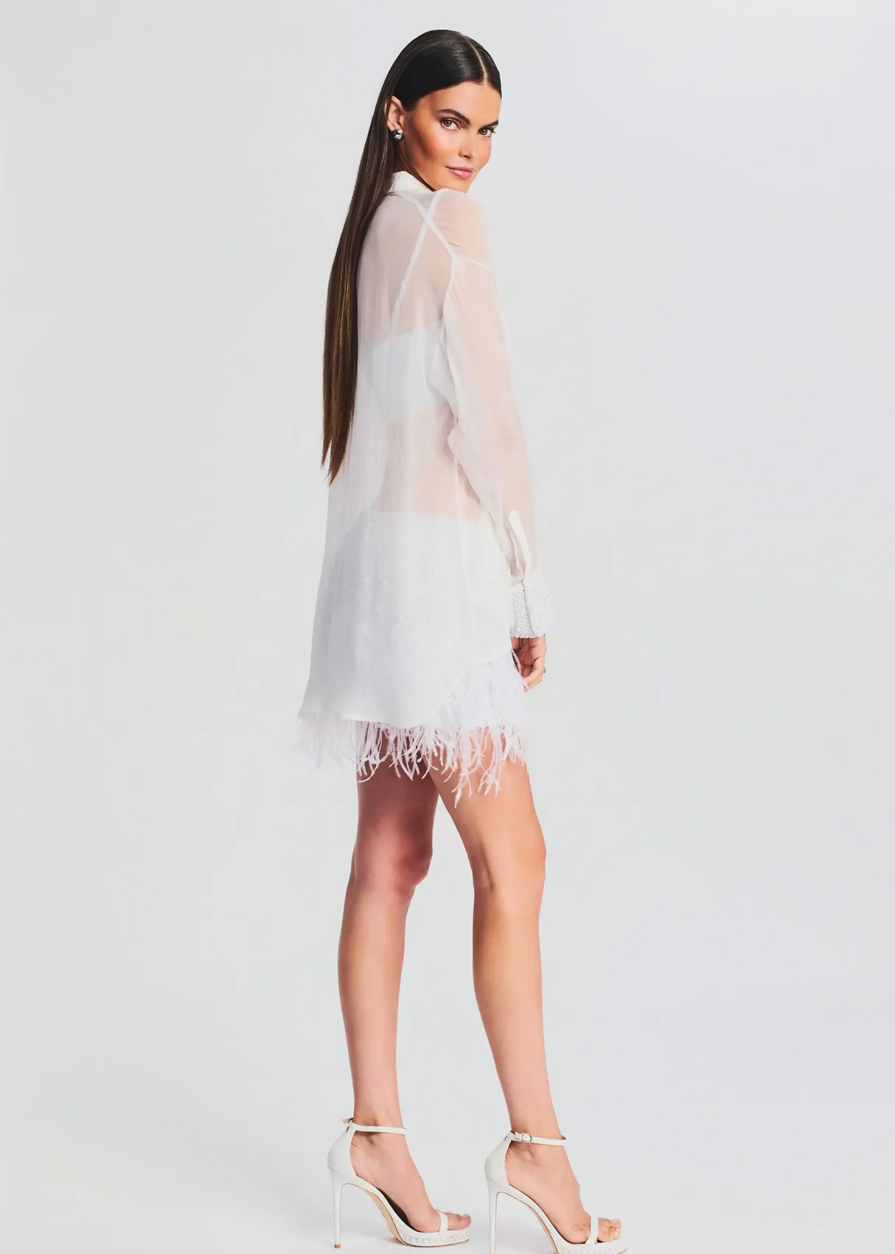 Retrofete Irving Shirt White Pearl Sale