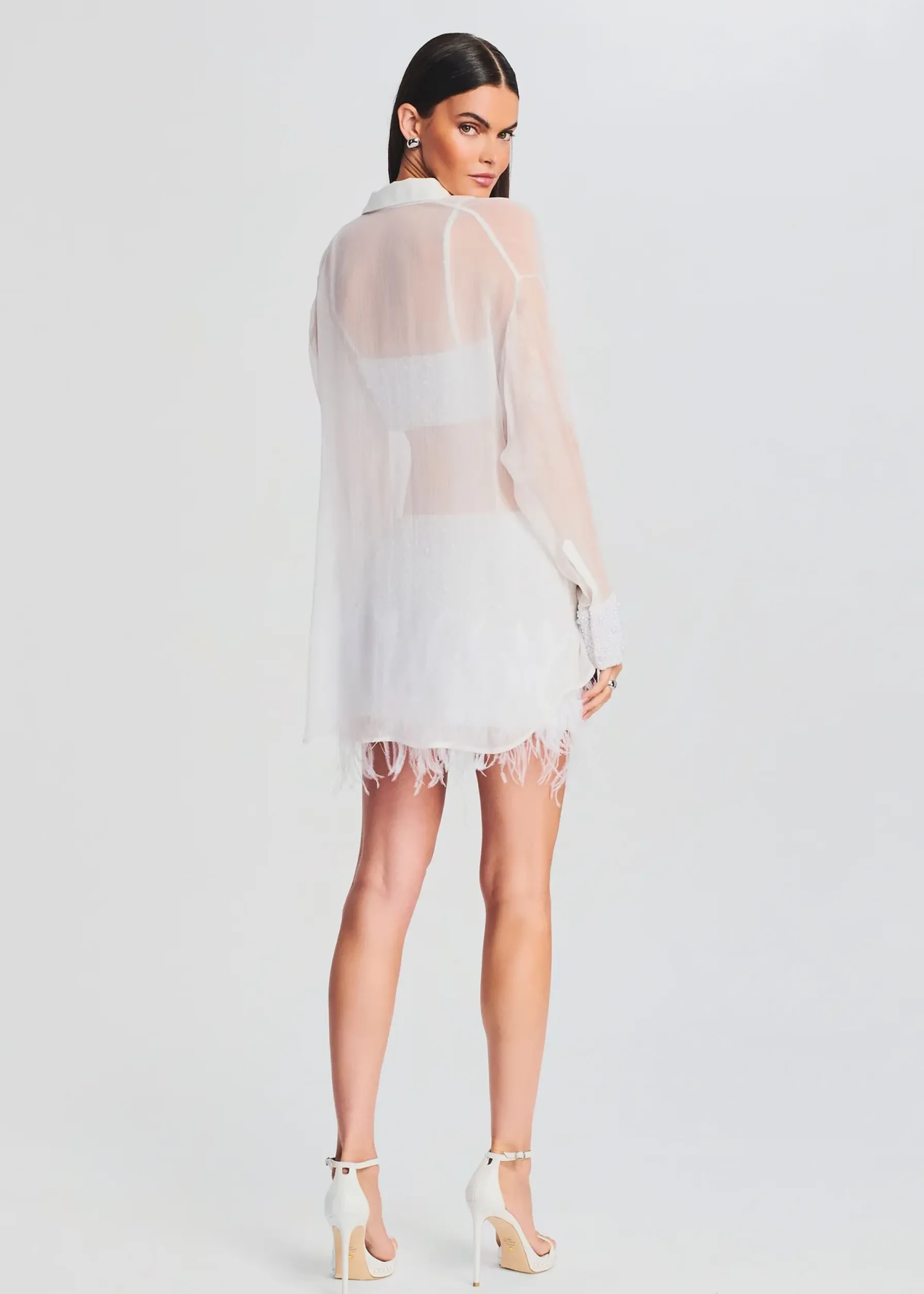 Retrofete Irving Shirt White Pearl Sale