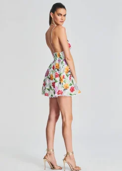 Retrofete Issya Short Dress White Bonita Cheap