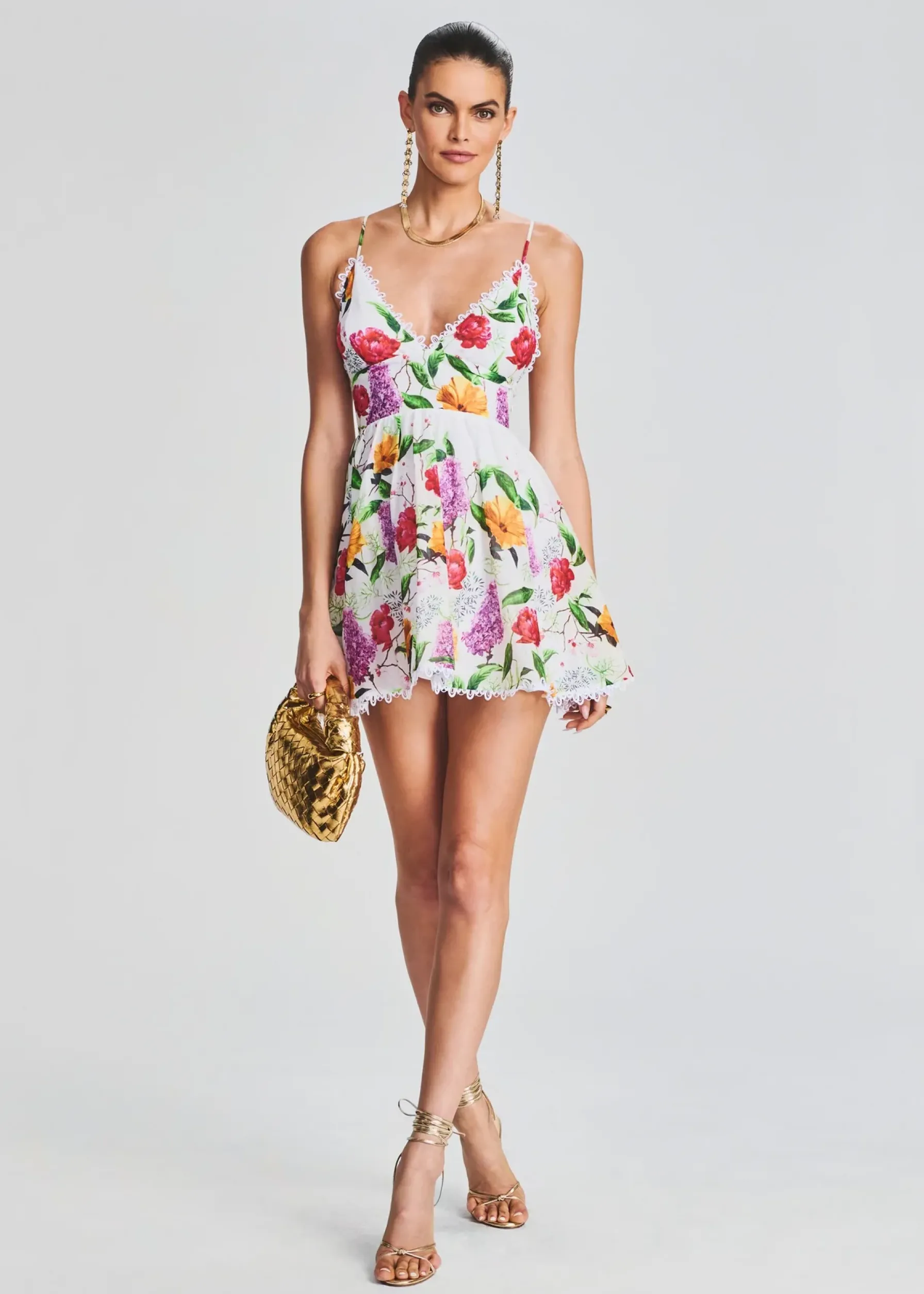 Retrofete Issya Short Dress White Bonita Cheap