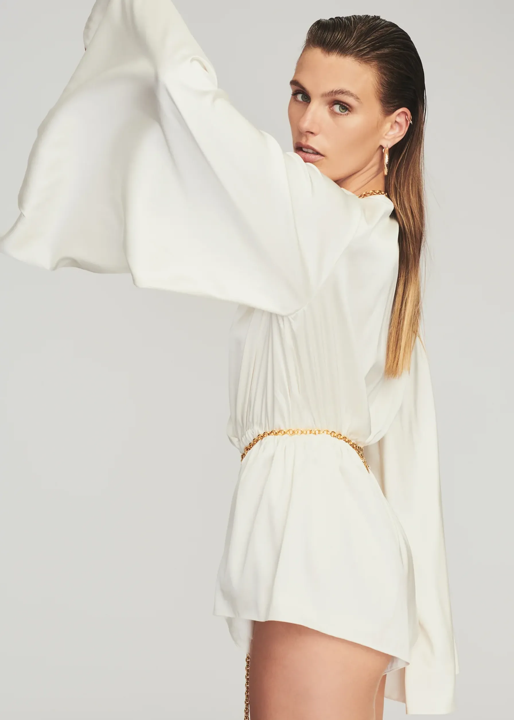 Retrofete Jasper Silk Romper White Shop