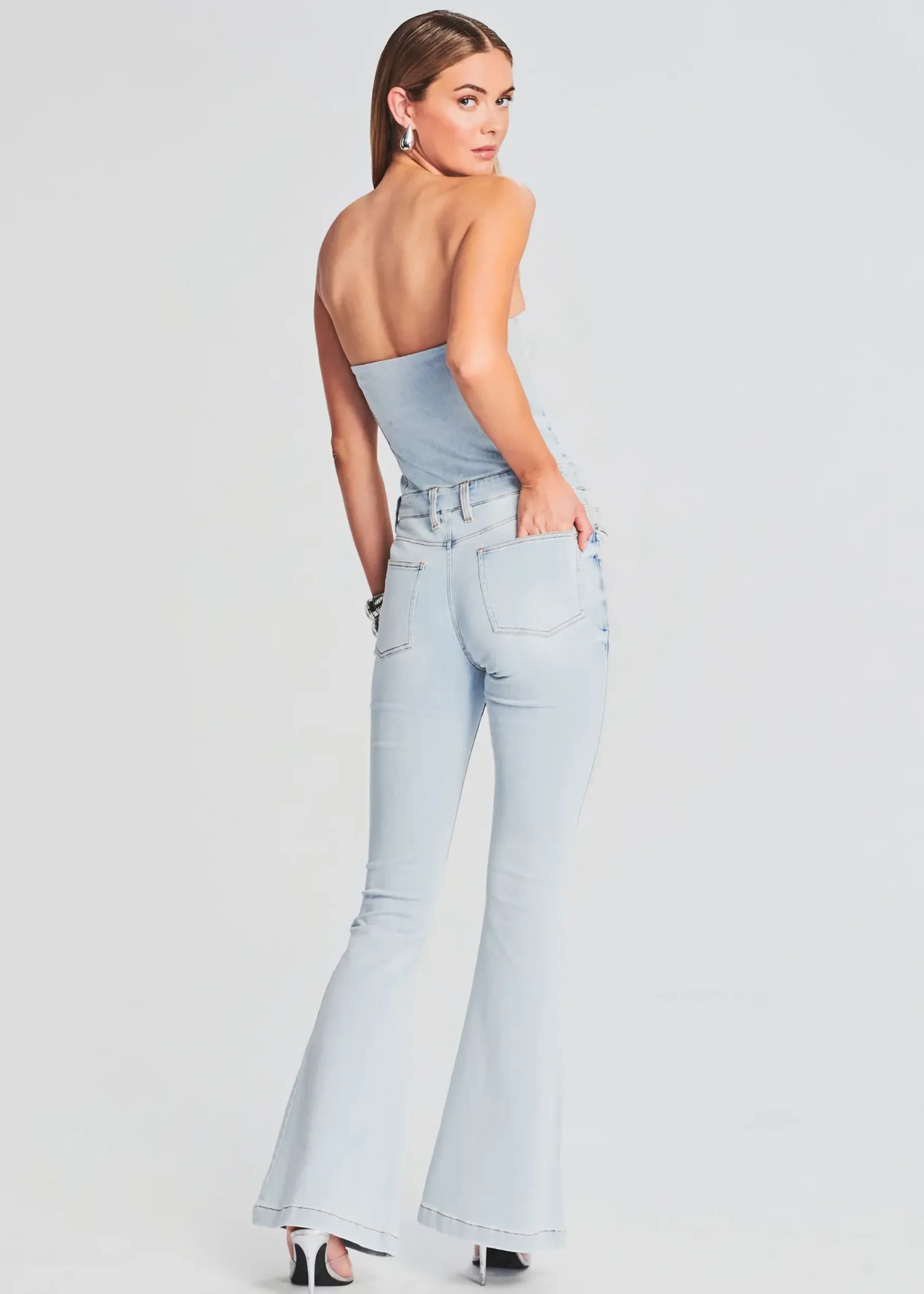 Retrofete Jeanette Jumpsuit Skylight Cheap