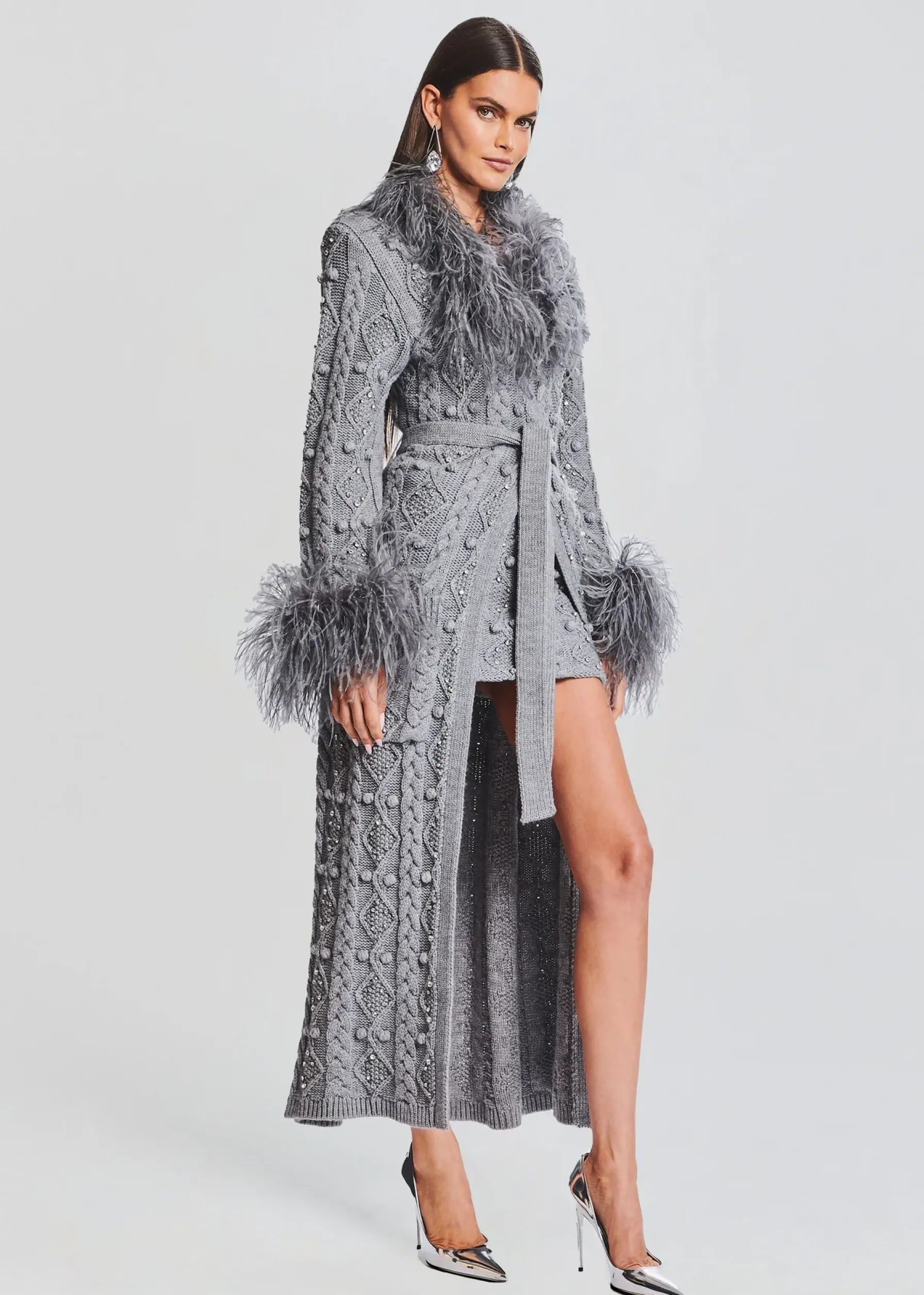 Retrofete Jenna Cardigan Chelsea Gray Fashion