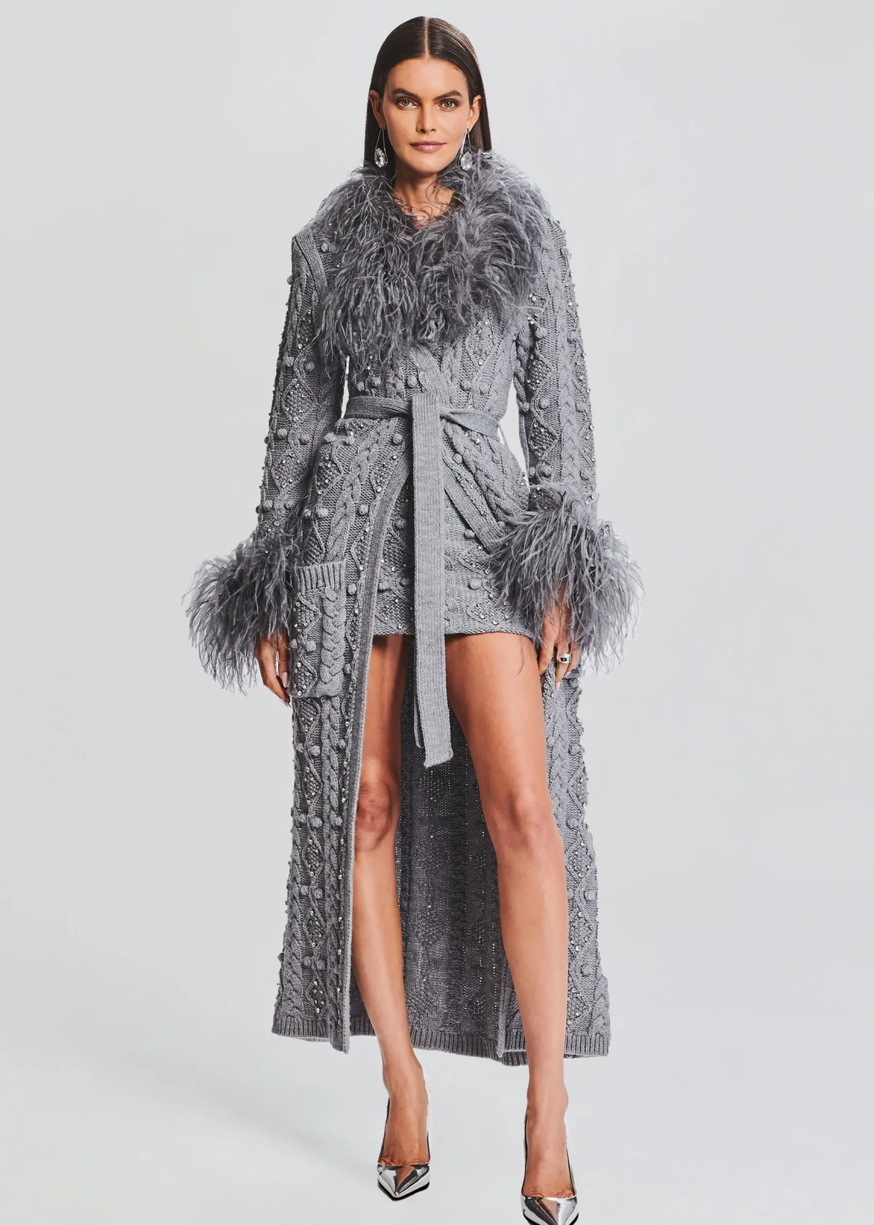 Retrofete Jenna Cardigan Chelsea Gray Fashion