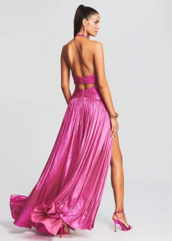 Retrofete Juliana Dress Hot Pink Hot