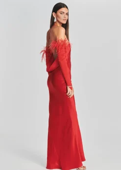 Retrofete Justine Dress Red Online