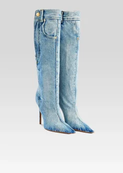 Retrofete Kaia Boot Denim New