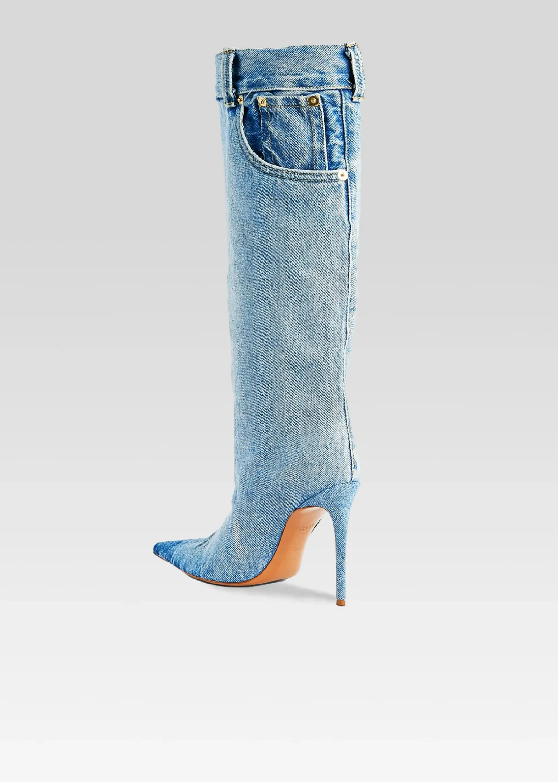 Retrofete Kaia Boot Denim Clearance