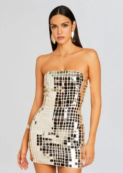 Retrofete Kaleido Dress Ballerina/Gold Online
