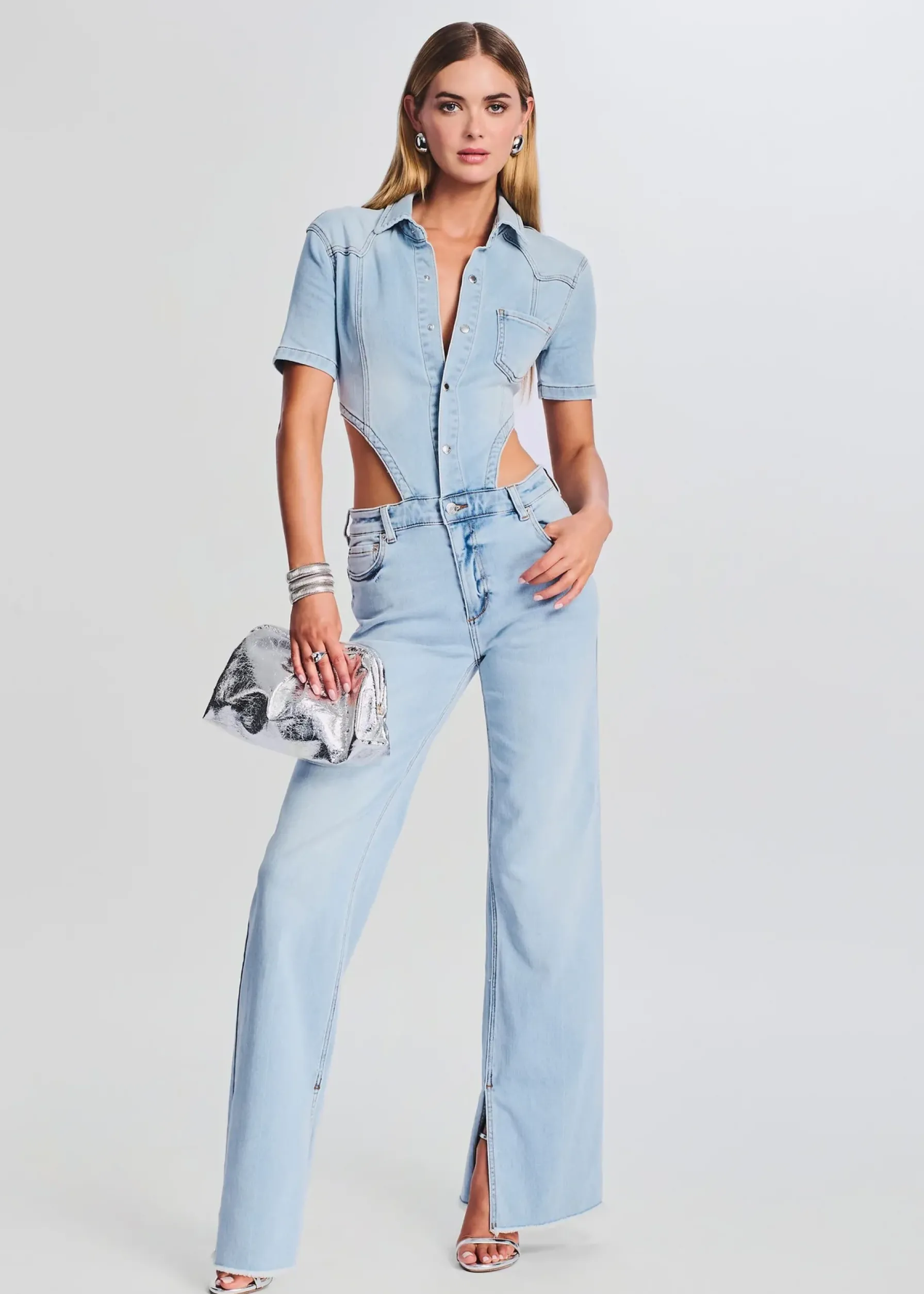 Retrofete Karen Jumpsuit Coastline Sale