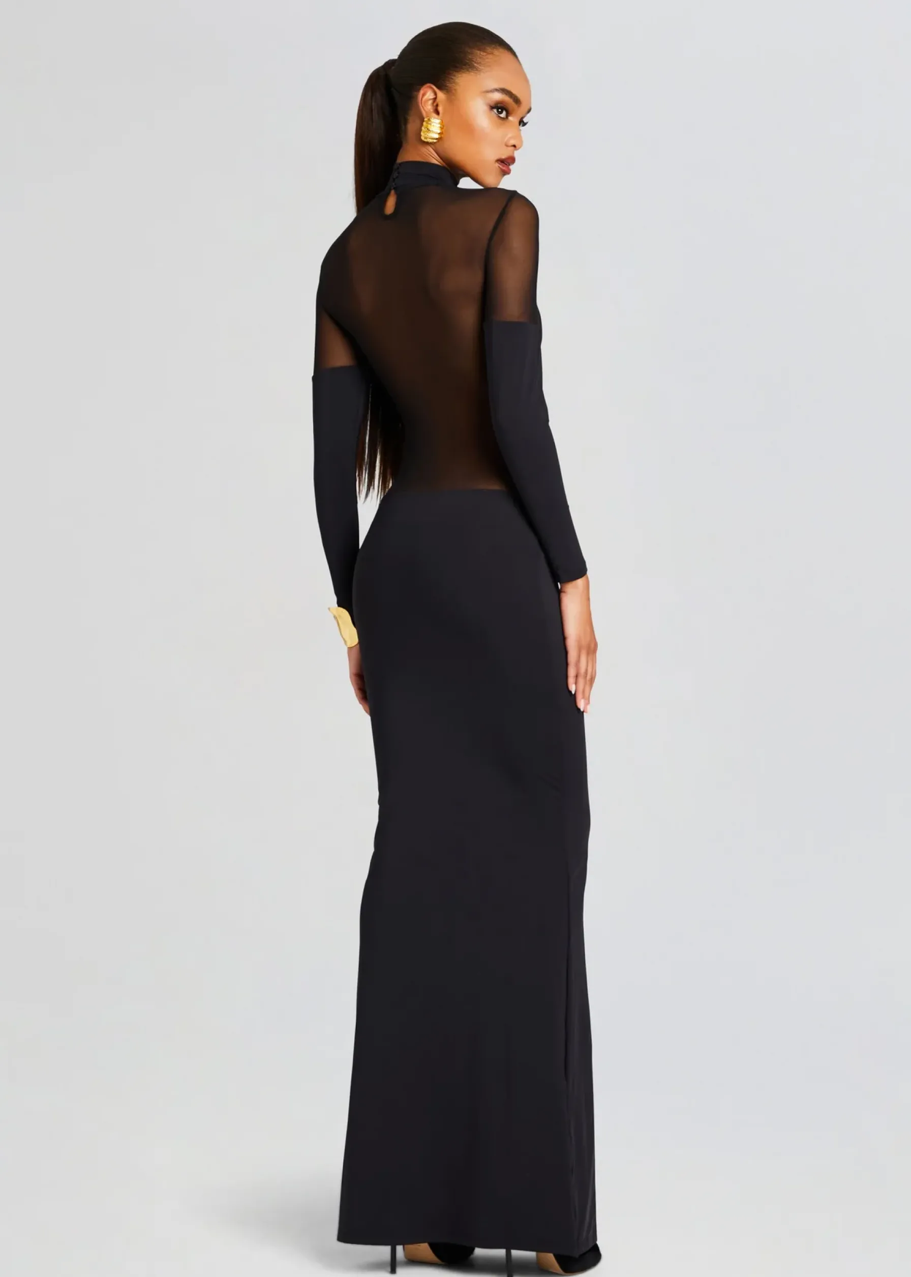 Retrofete Kaya Dress Black Clearance