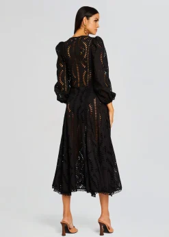 Retrofete Kelyk Kaftan Black Samoa Discount