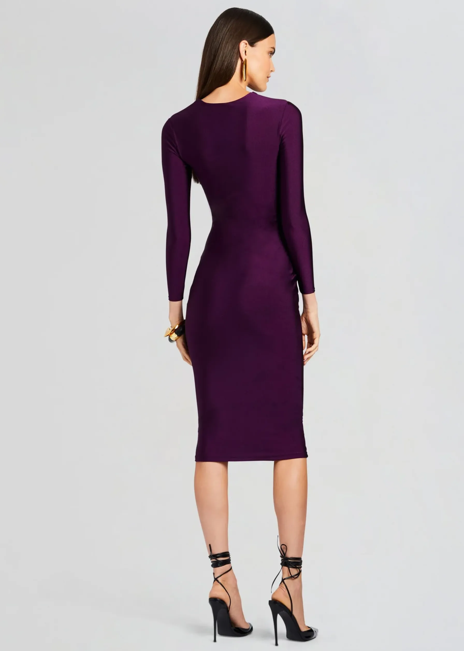 Retrofete Kepla Dress Eggplant Outlet
