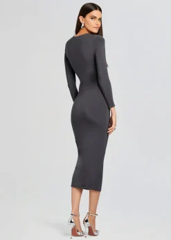 Retrofete Kepla Dress Pewter Cheap