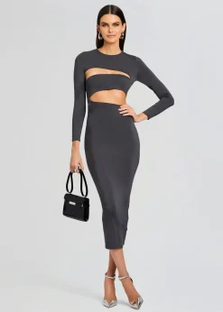 Retrofete Kepla Dress Pewter Sale