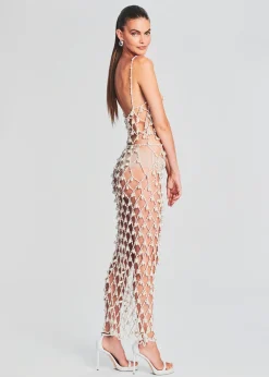 Retrofete Kiki Pearl Skirt White Cheap