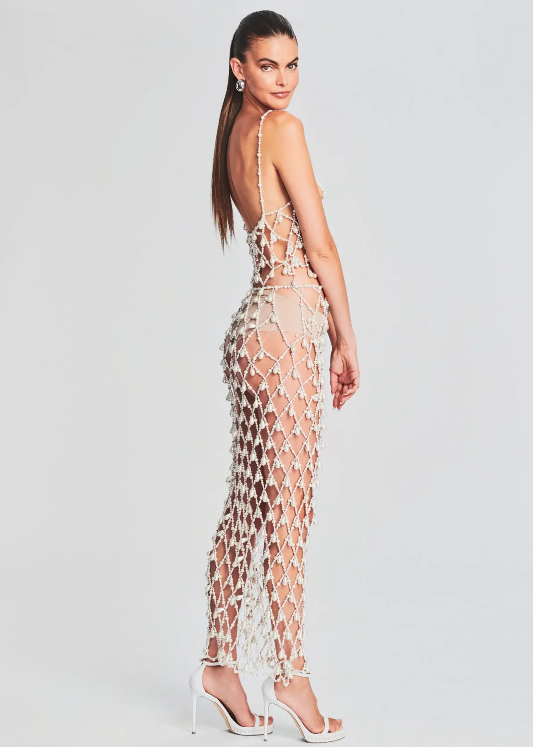Retrofete Kiki Pearl Skirt White Outlet