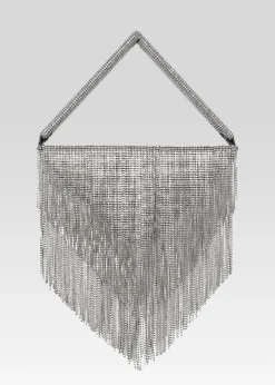 Retrofete Kinsley Crystal Bag Black/Silver Fashion