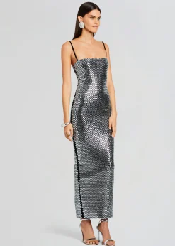 Retrofete Kyree Embellished Knit Dress Black Fashion