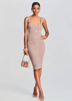 Retrofete Laney Dress Metallic Satellite Outlet
