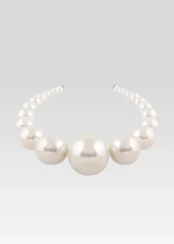 Retrofete Large Venus Pearl Crown Silver Online