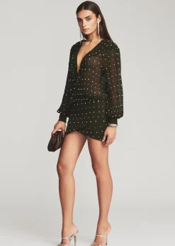 Retrofete Lennon Dress Army Green Fashion