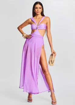 Retrofete Leonie One Piece Lilac Purple New