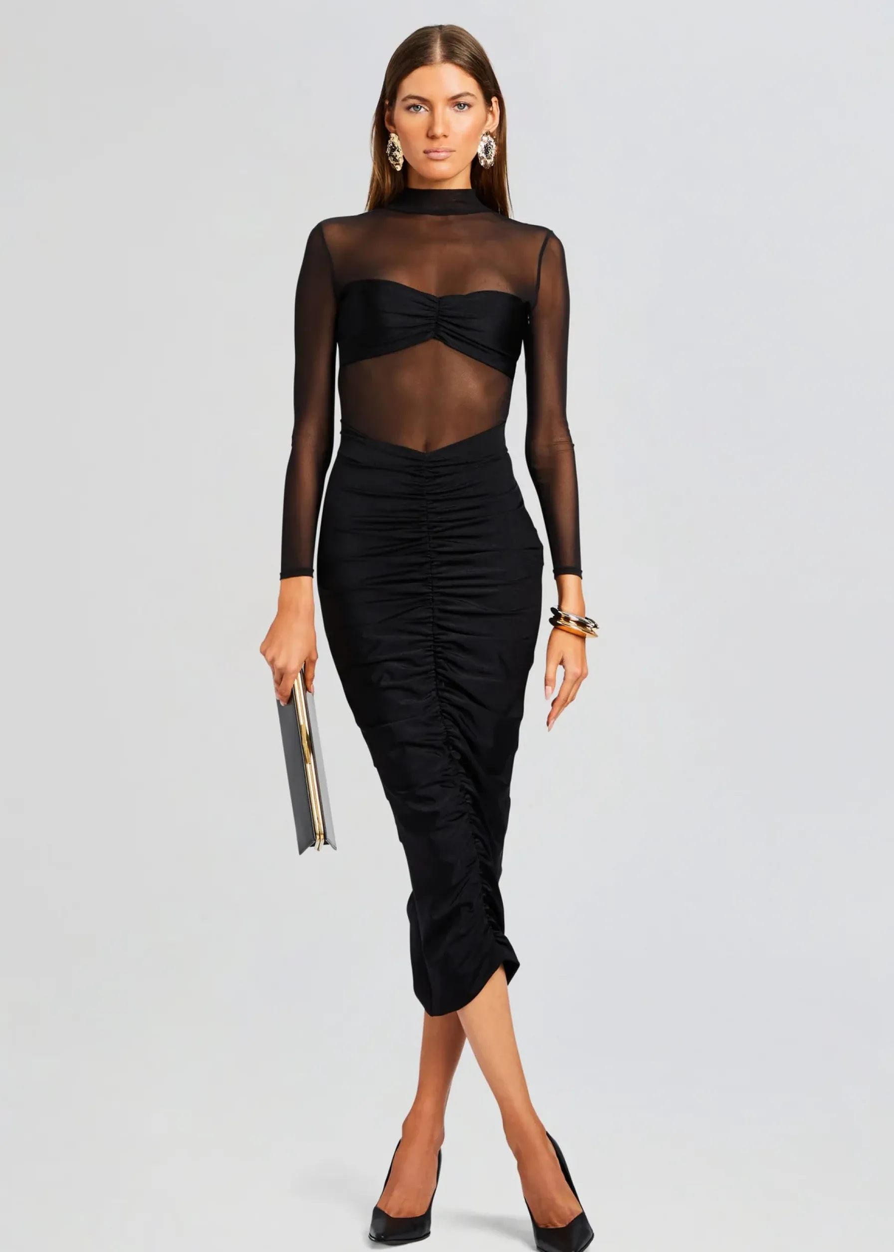 Retrofete Levina Dress Black Clearance