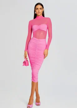 Retrofete Levina Dress Malibu Pink Sale