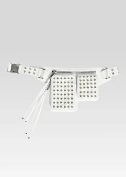 Retrofete Liana Belt Bag White/Silver Discount