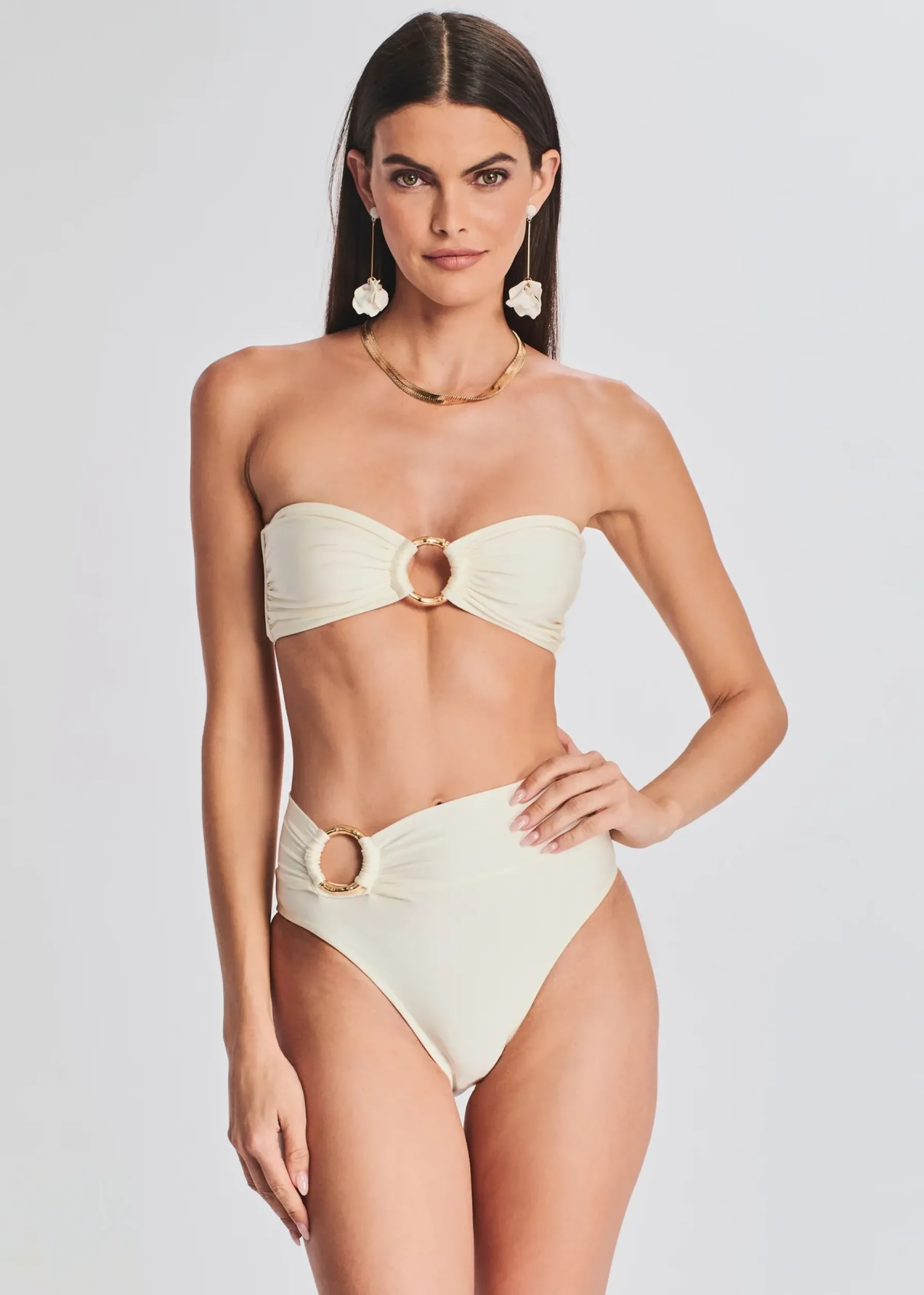 Retrofete Liri Bikini Bottom Cream Flash Sale